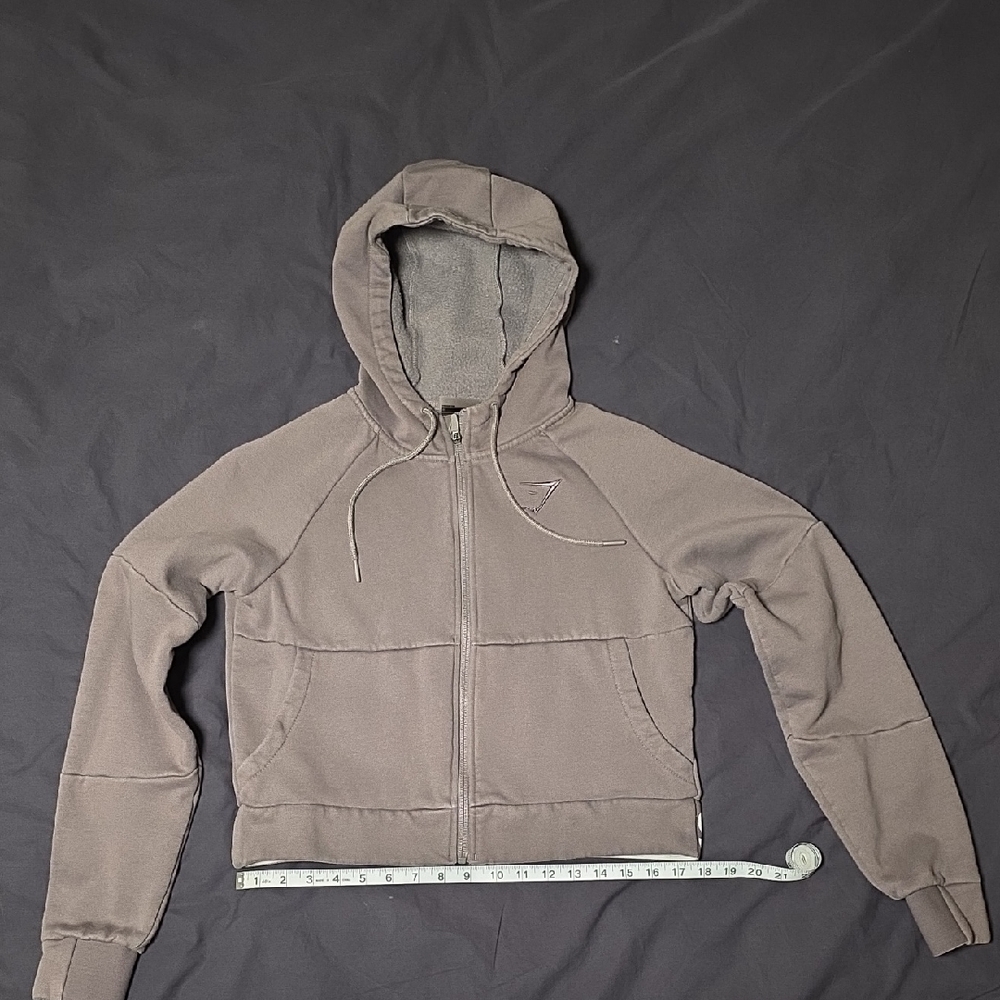 Gymshark Zip-Up Fleece Hoodie